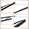 Car Vehicle Insert Rubber strip Wiper Blade (Refill) 6mm Soft 14" 16" 17" 18" 19" 20" 21" 22" 24" 26" 28" 1pcs Accessorie 5