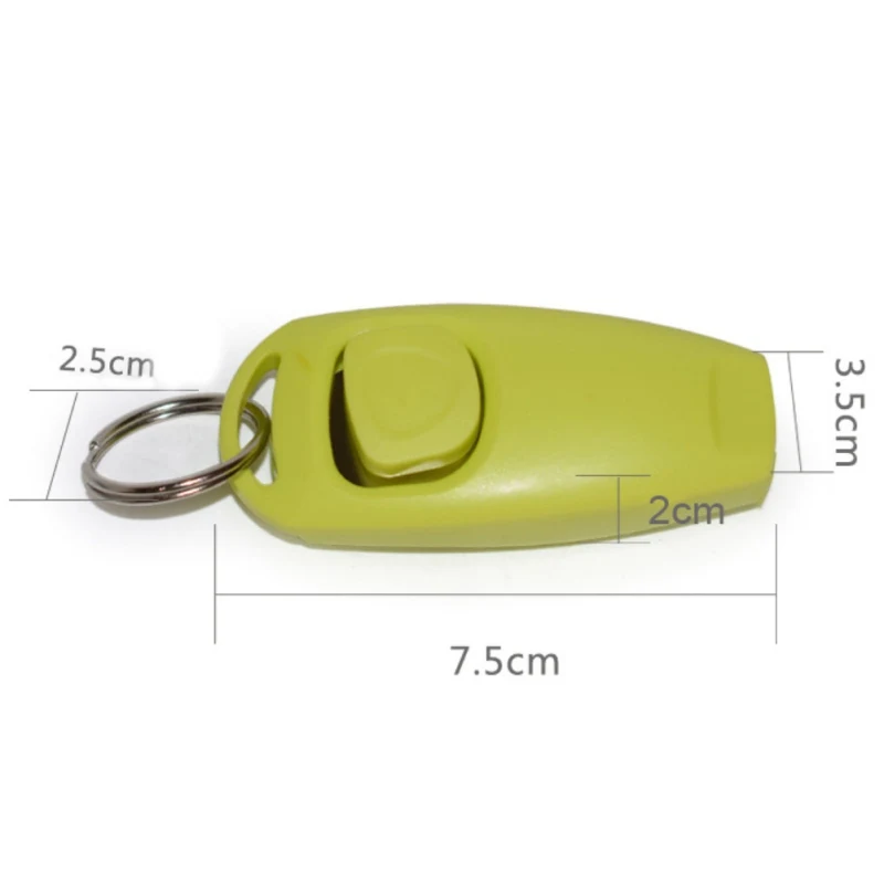 Pet Training Clicker Dog Whistle Training Behaviour Aids Accessories for Puppy Outdoor Portable Pet Train Supplies
