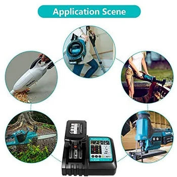 

DC18RC Charger 3A Charging Current for Makita 14.4V 18V Bl1830 Bl1430 Dc18Rc Dc18Ra Power Tool Dc18Rct Charge