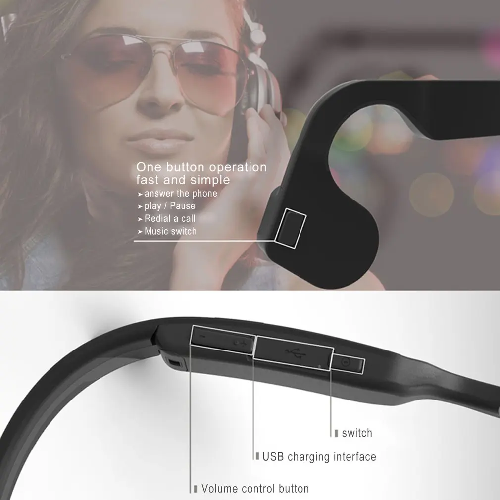 Оригинальные наушники Z8, Bluetooth 5,0, наушники с костной проводимостью, Беспроводные спортивные наушники, гарнитура с громкой связью, поддержка, Прямая поставка