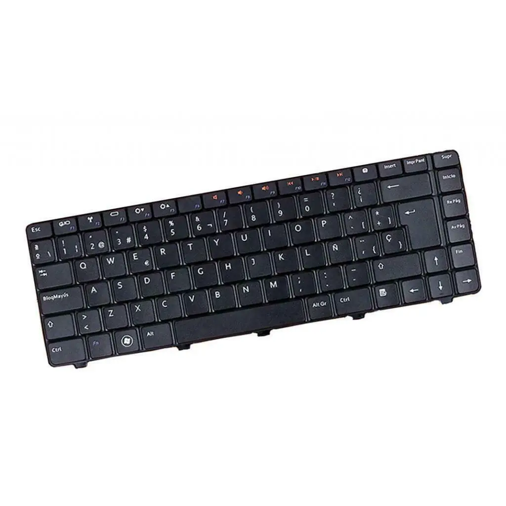 Клавиатура для Dell Inspiron 14R N4010 M4010 N4020 N4030 черная испанская SP