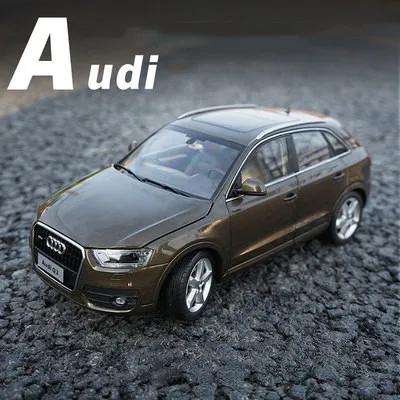 Изысканная оригинальная модель 1:18 из сплава Q3, модель внедорожника из искусственного литого металла, расширенная Коллекция подарков, украшения - Цвет: Коричневый
