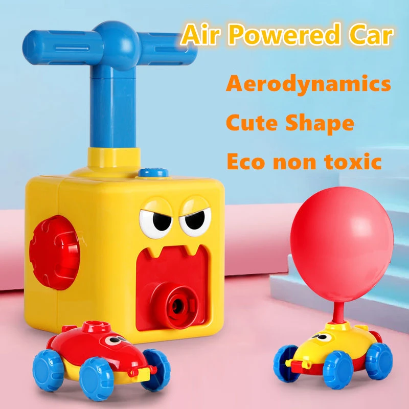 

Power Balloon Car Toy Inertial Power Balloon Auto Launcher Education Science Experiment Puzzle Fun Kids Toys Gifts For Children