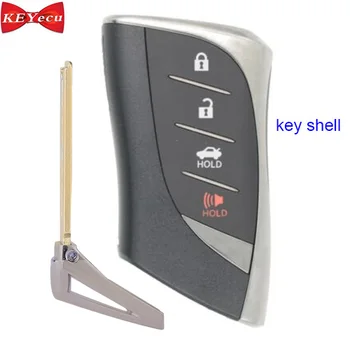 

KEYECU for Lexus LS500 LS500h 2018 Remote Key Shell Case Fob for HYQ14FBF