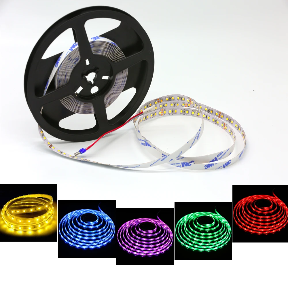Светильник-Лента светодиодная лента Ww нейтральный белый 2835 Smd DC24V 10 мм 12V Светодиоды/m PCB