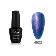 1pc 접착제 밝은 진주 젤 uv led 고품질 네일 젤 폴란드어 아트 빛나는 진주 젤 ibdgel 15ml 검은 병 접착제 손톱(China)