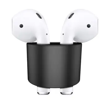 

Silicone Holder Compatible for Watch Band Holder for Apple AirPod 1/2 Samsung For Bluetooth Earphone With Mic Music Sport