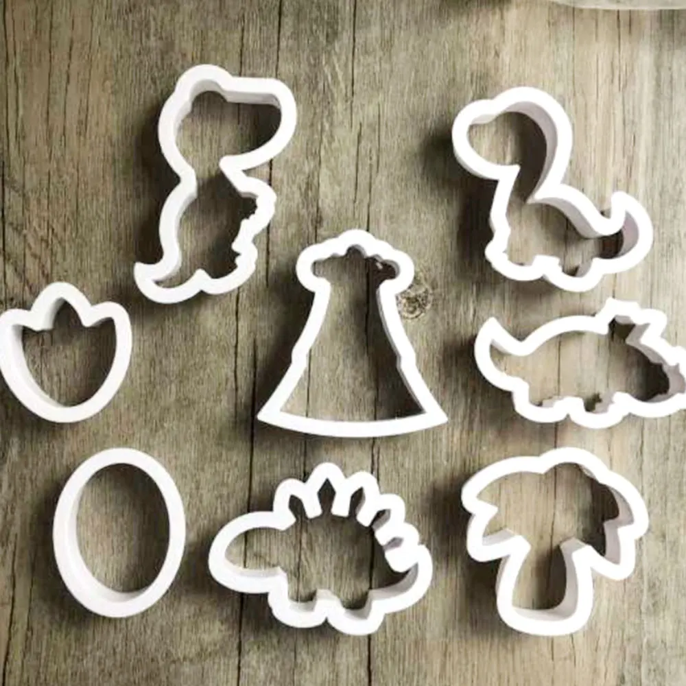 Форма для выпечки тортов 8 шт./компл. динозавр форма для выпечки Fondant(сахарная) формы Пластик выпечки одежда для свадьбы, дня рождения Кухня
