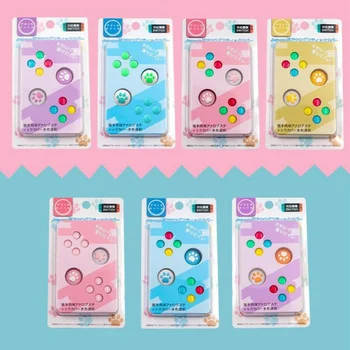

For Nintendo Switch Joy-con Joystick Button ABXY Key Sticker Thumb Stick Grip Cap Protective Cover Controller Skin Colorful Case