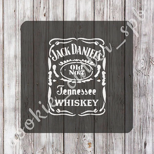 Jack Daniels Stencil