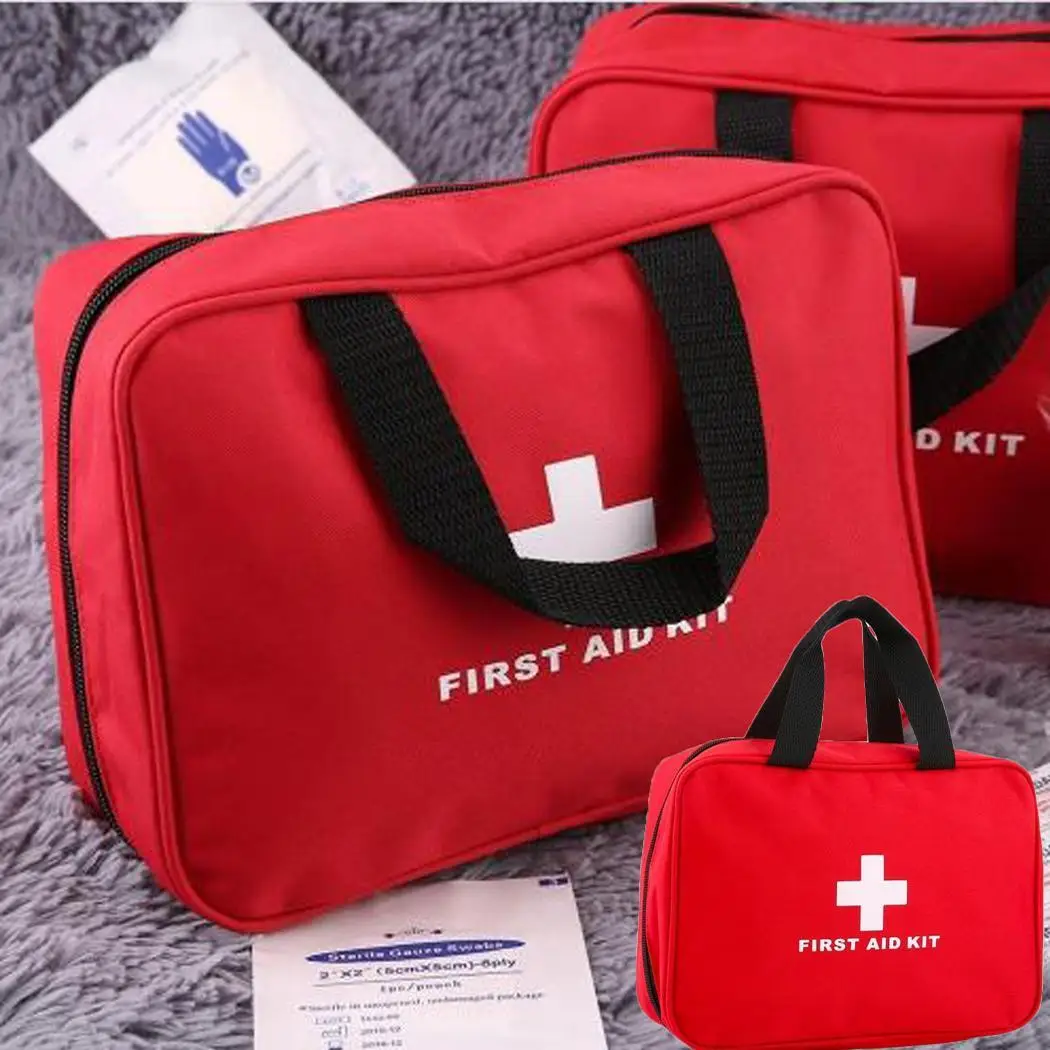 

portable First Aid Kit Big Car First Aid kit Large outdoor Emergency kit bag Travel camping survival medical kits