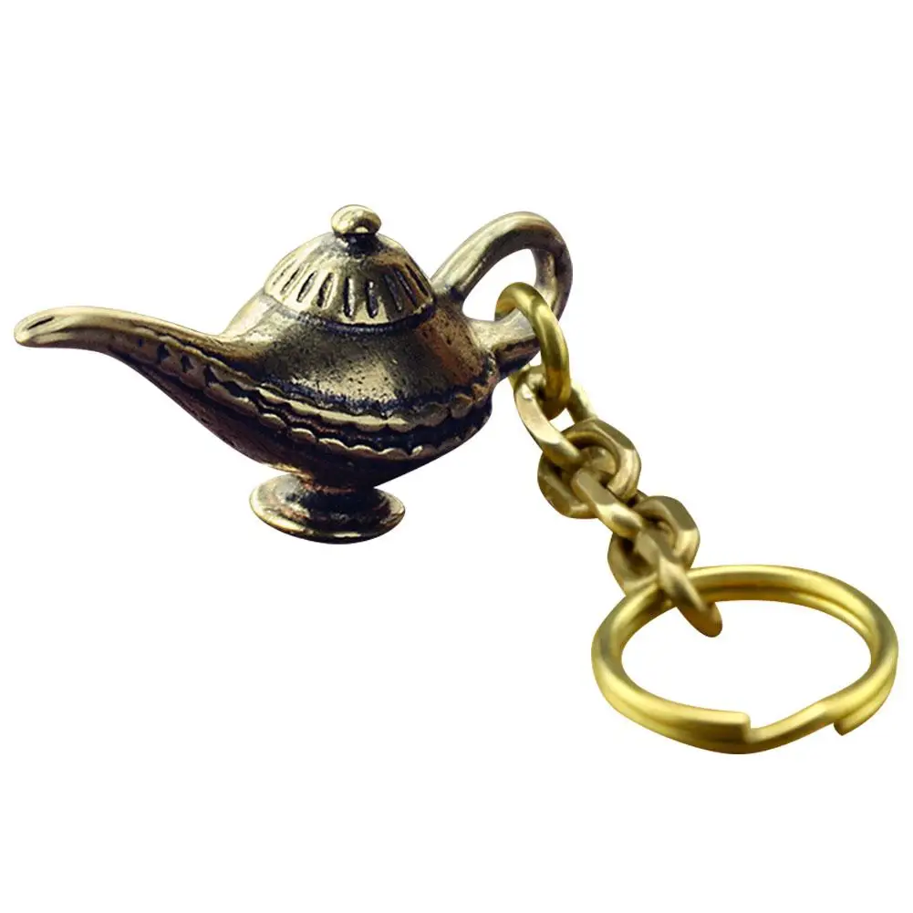 Желая лампа Wish Pot Key Подвеска Волшебная Лампа Алладина Подвески для изготовления