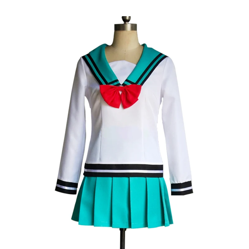 Япония губительная жизнь Saiki K. women Teruhashi Kokomi косплей платье Saiki Kusuo no sai-nan Yumehara Chiyo платье и парик - Цвет: dress accessories