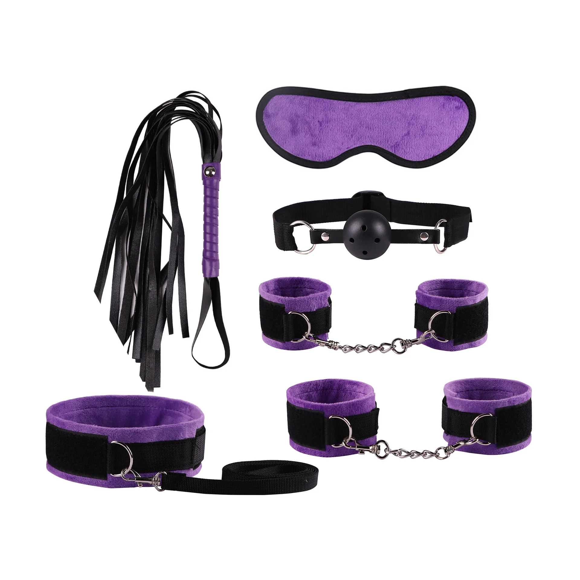 6 шт. секс-товары для взрослых набор бондажа БДСМ рот пробка секс-игрушки пар