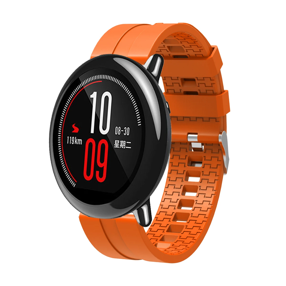 Мягкий силиконовый ремешок для часов для Xiaomi Huami Amazfit Pace спортивный дышащий браслет Сменные браслеты 22 мм ремешок