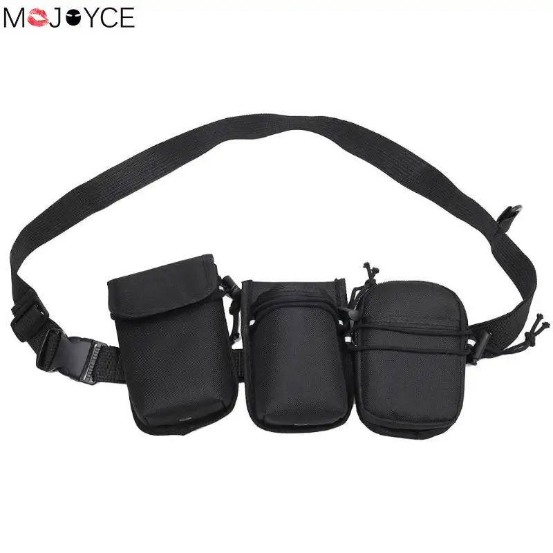 

3 in 1 Multi-function Unisex Waist Pack Canvas Travel Cool Canvas Bag Women Messenger Bags Bolsa Feminina Shoulder Bags