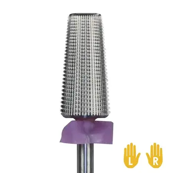 

5 in 1 Nail Drill Bit, Size Double Fine -XXF, Multi-function Nail Drill for Electric Nail Drill Machines