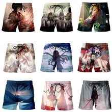 EAnvog мультфильм девушка 3D печатных пляжные шорты летние мужские шорты брюки для мужчин женщин эластичный пояс пляжные шорты для водных видов спорта