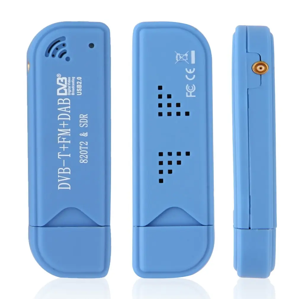 1 комплект USB 2 0 цифровой DVB T SDR + DAB FM HD ТВ тюнер приемник палка RTL2832U R820T2 антенна с