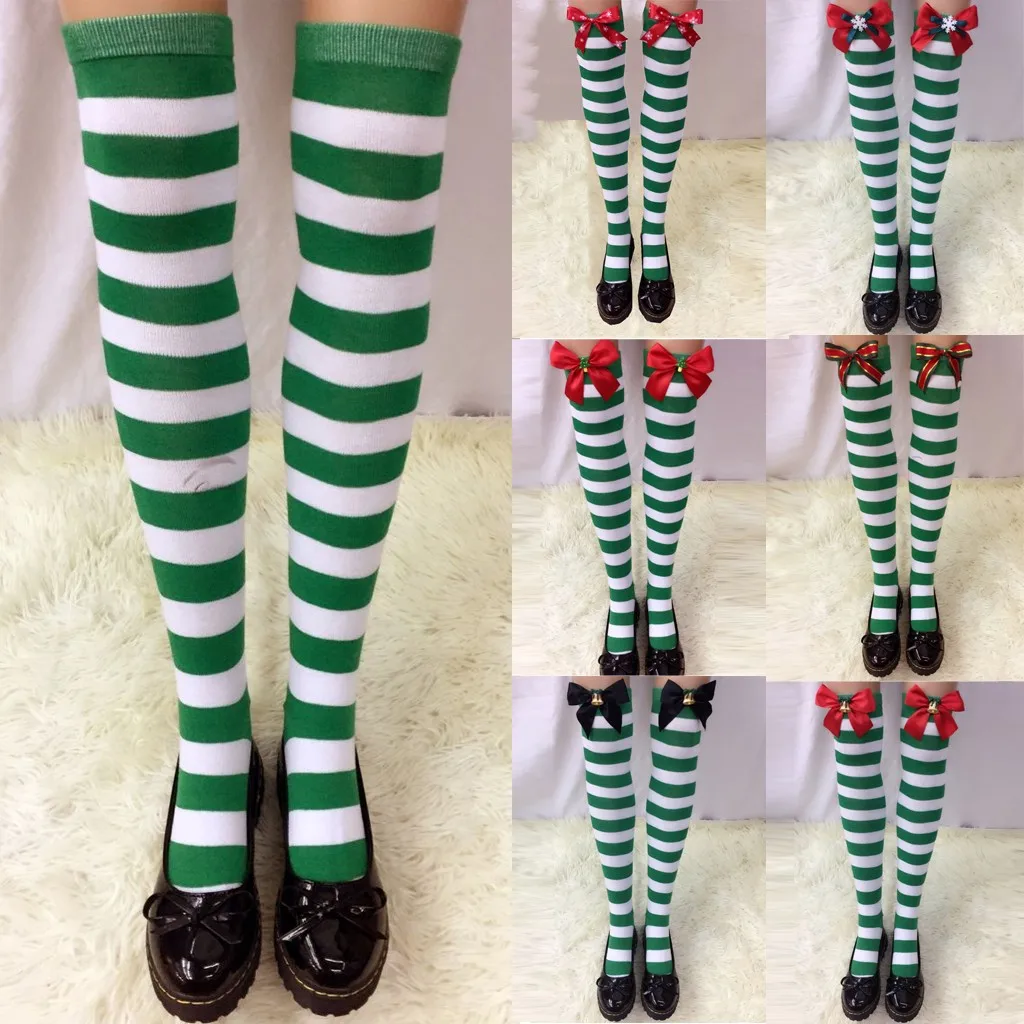 Flamingos Womens Knee High Socks Winter Warm Boot Socks Tube Stockings