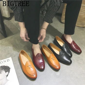

Loafers Black Tassel Shoes Men Formal Dress Double Monk Strap Shoes Wedding Suit Shoes Men Leather Fashion Zapatos Oxford Hombre