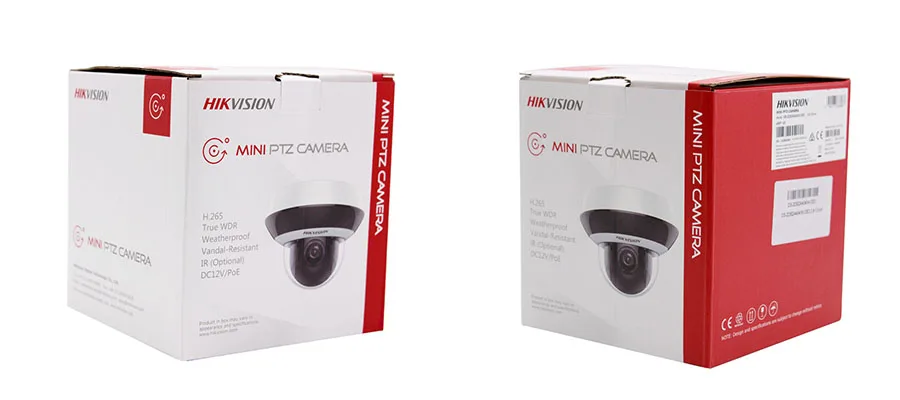 Hikvision PTZ IP камера H.265 DS-2DE2A404IW-DE3 4MP 4X Zoom 2,8-12 мм объектив сети Видеонаблюдения POE купольная камера видеонаблюдения Аудио