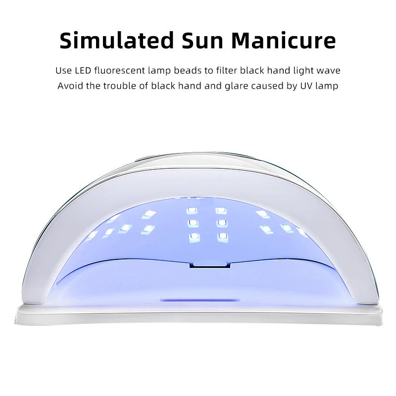SUN X5 Max 80 Вт 45 светодиодов лампа для ногтей сушилка для всех гель-лаков светильник для ногтей инфракрасный зондирование Смарт УФ лампы для маникюра