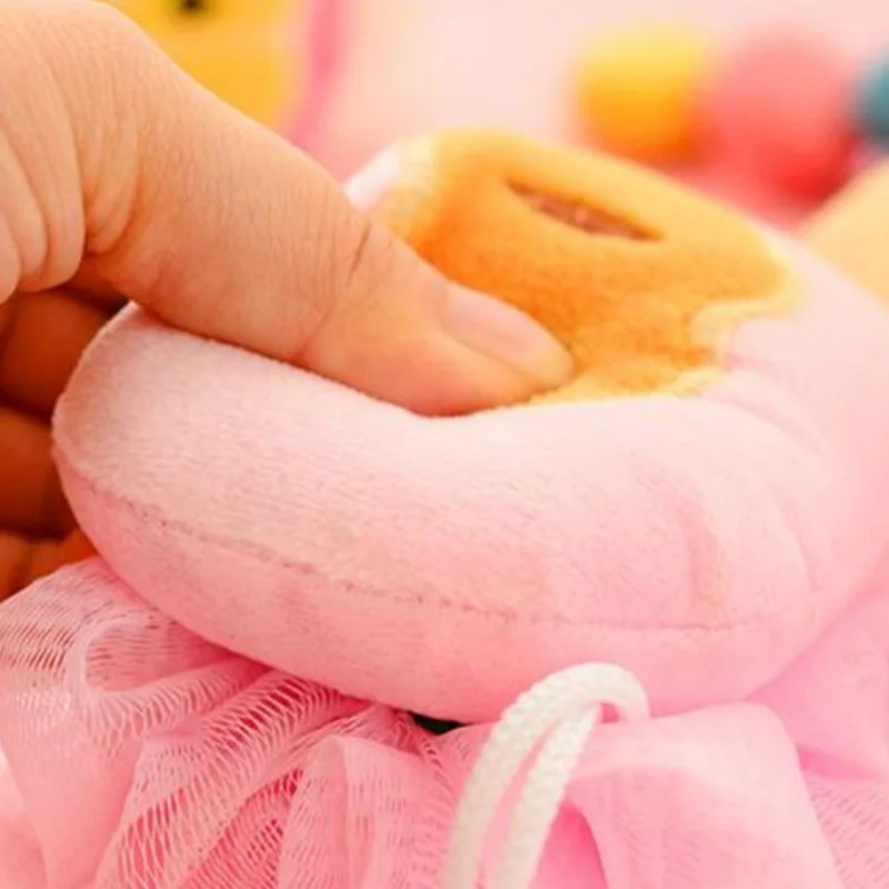 Manufacturers Direct Selling Bath Loofah Bath Ball Fruit Mesh Sponge Cute Rubbing Towel Rub Back Foaming Bath Supplies Mesh Spon