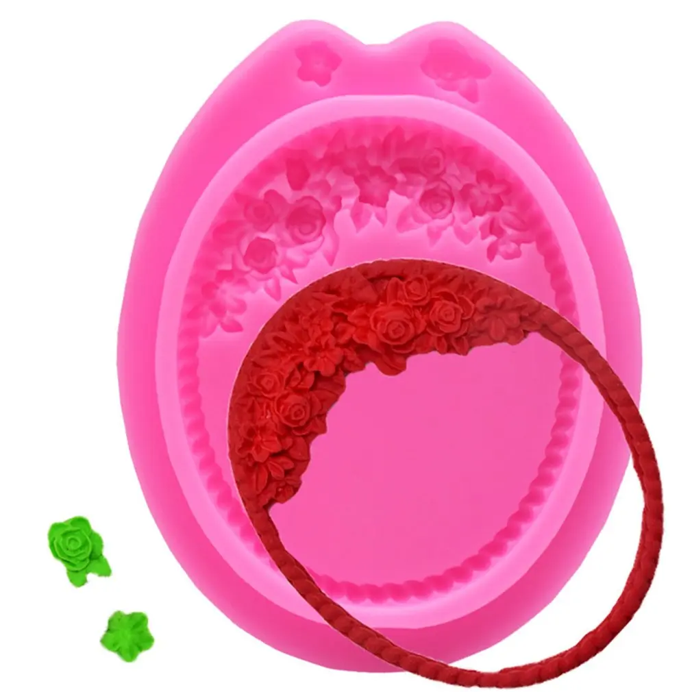 

European Photo Frame Retro Border Embossed Cake Mould Cutter Tools Cake Cream Fondant Decorating Festival Supplies