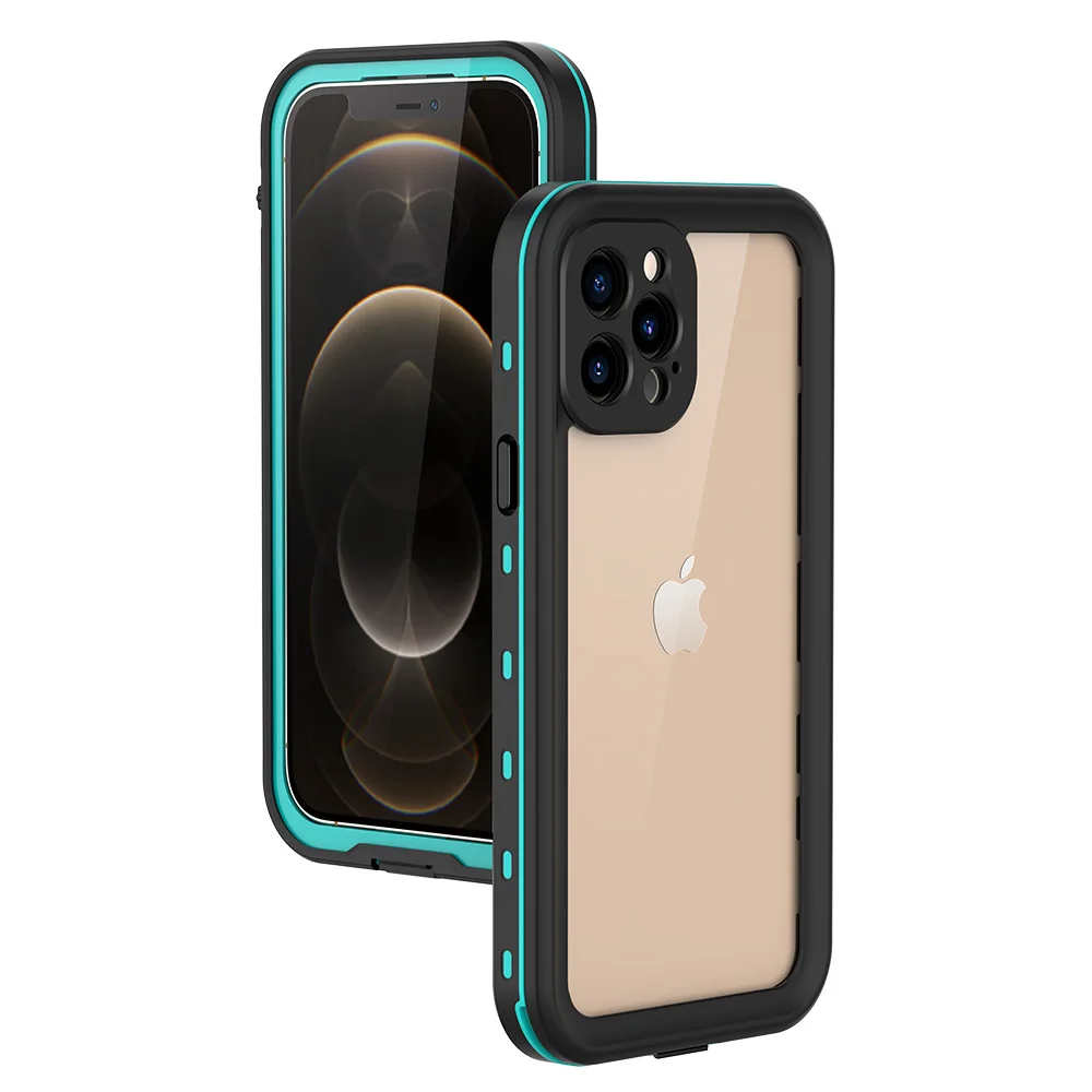 iphone 12 pro max silicone case IP68 Full Sealed Underwater Case For Apple iPhone 13 12 Pro Max Waterproof case Shockproof Diving Cover for iPhone 12 Mini coque iphone 12 pro max cover