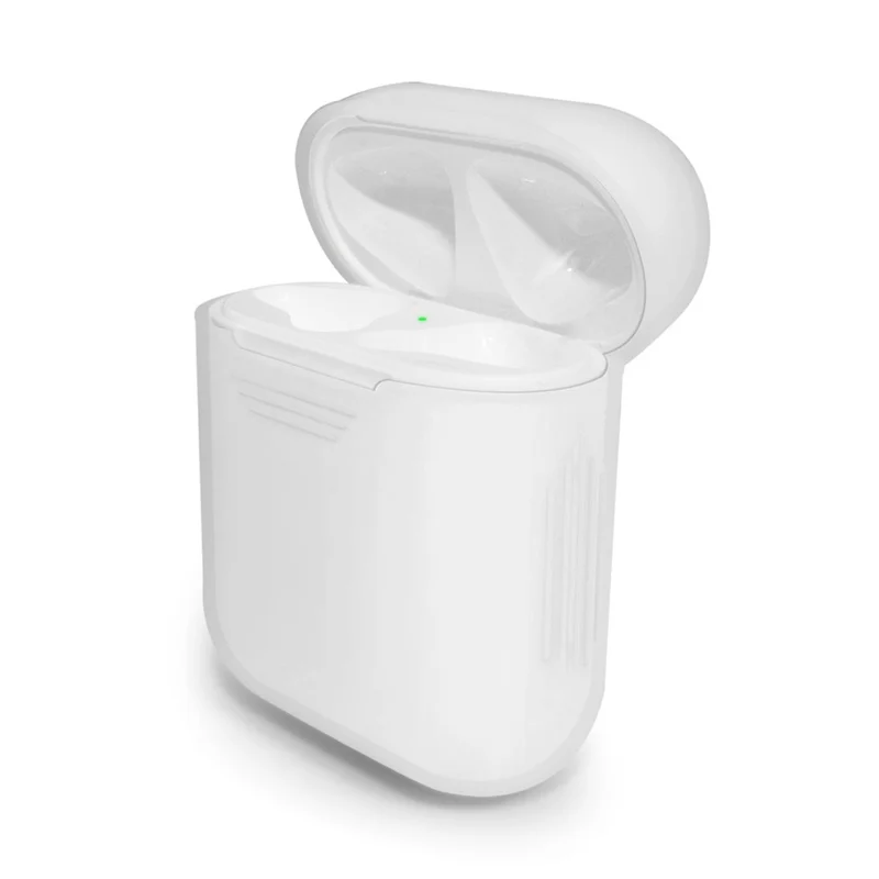 Iphone Airpods Силиконовый чехол для телефона без потерь оригинальные аксессуары Наушники - Цвет: White