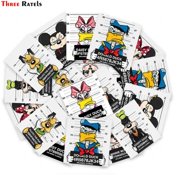

Three Ratels FTC-1022 Funny Bad Man in Prison Stickers Doodling Travel Diy Stickers on the Car Motorcycle Luggage Window Wall