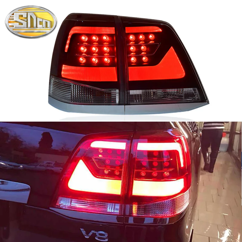 

Rear Fog Lamp + Brake + Reverse + Turn Signal Car LED Tail Light Taillight For Toyota Land Cruiser 200 FJ200 LC200 2008 - 2015