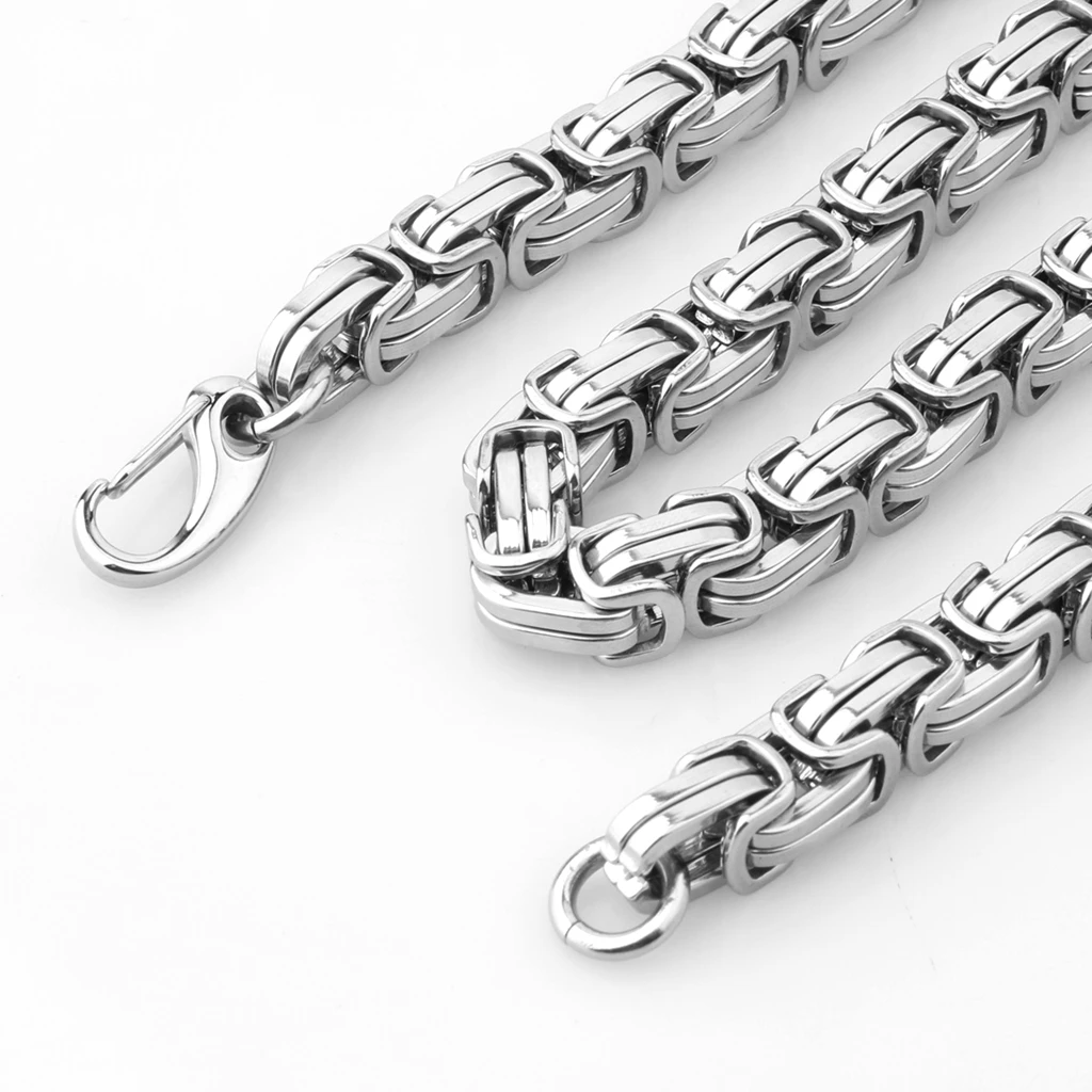 21mm Heavy 316L Stainless Steel Curb Cuban Chain's Necklace 16-40 for Men