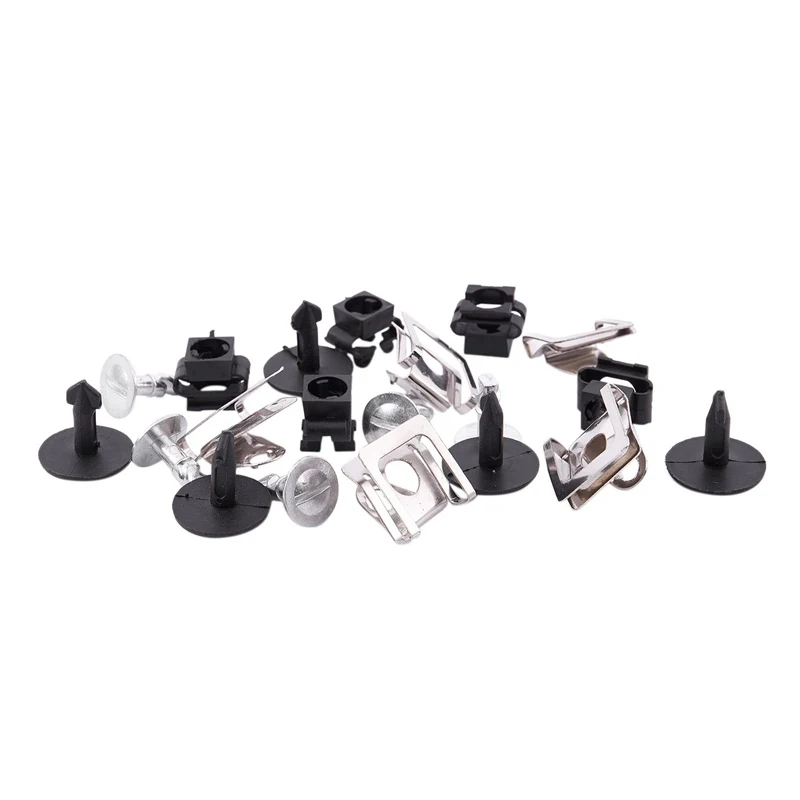 

20x Motor Protection Motor Cover Screws Mounting Clip Clips For AUDI NEW