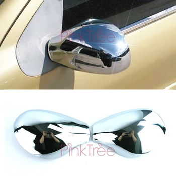 

For Peugeot 206 207 citroen c2 Chrome door mirror cover Car Styling Tuning Accessories ABS Decoration Products