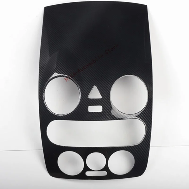 Für VW volkswagen beetle 2003-2010 schwarz carbon fiber Innen auto navigation bedienfeld klimaanlage steckdose abdeckung trim – Detail 22