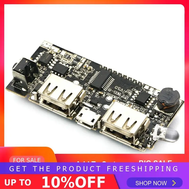Автоматическая защита! Два порта USB 5V 1A 2.1A мобильный Мощность банка 18650 Литий Батарея Зарядное устройство цифровой доска ЖК-дисплей зарядный модуль