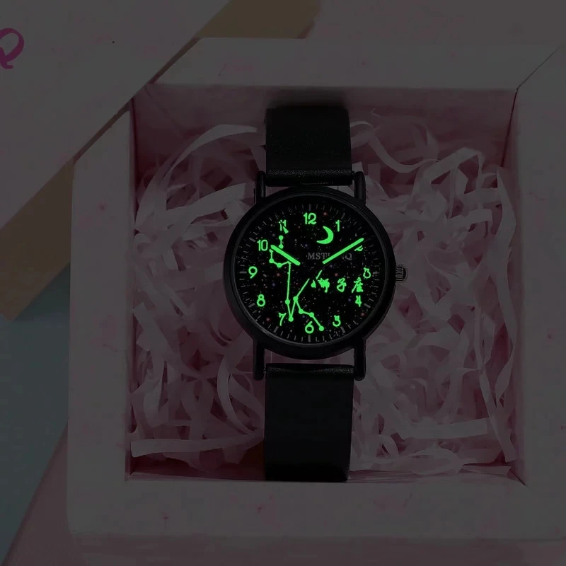 

12 Constellation Zodiac Sign Women Watches Casual Luminous Ladies Watch Silicone Band Quartz Wristwatches Cancer Leo Virgo Clock