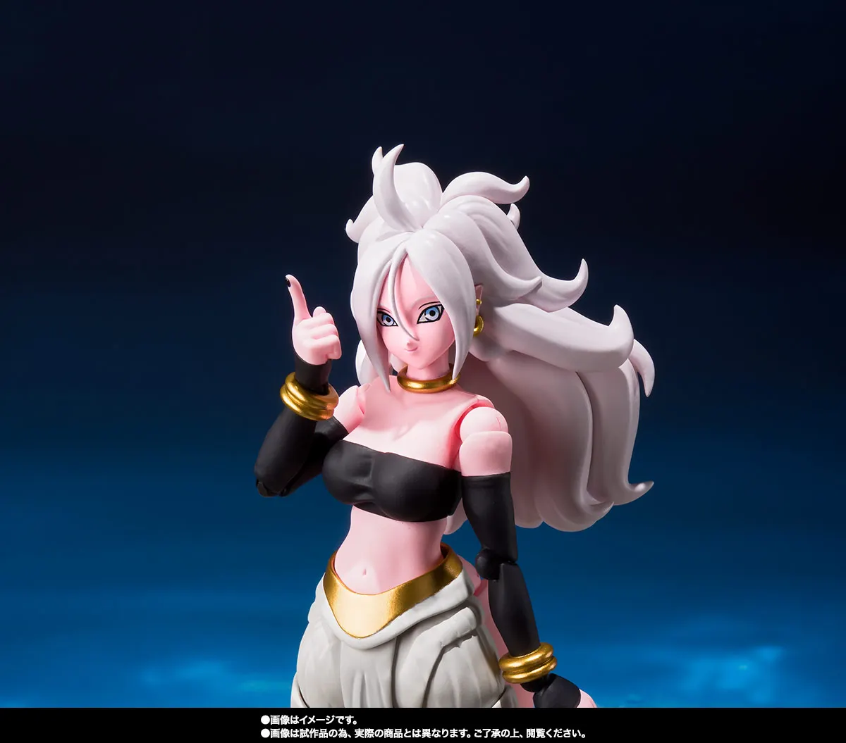 BANDAI Аниме Драконий жемчуг Android 21 Jinzoningen Nijuichi-Go СВЧ игрушки Фигурки Модель украшения Рождественский подарок