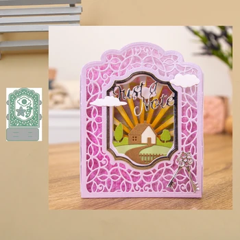 

Lucky Goddess Craft Metal cutting dies Fancy Panel Aperture Scrapbook paper craft knife mould blade punch stencils dies 2020