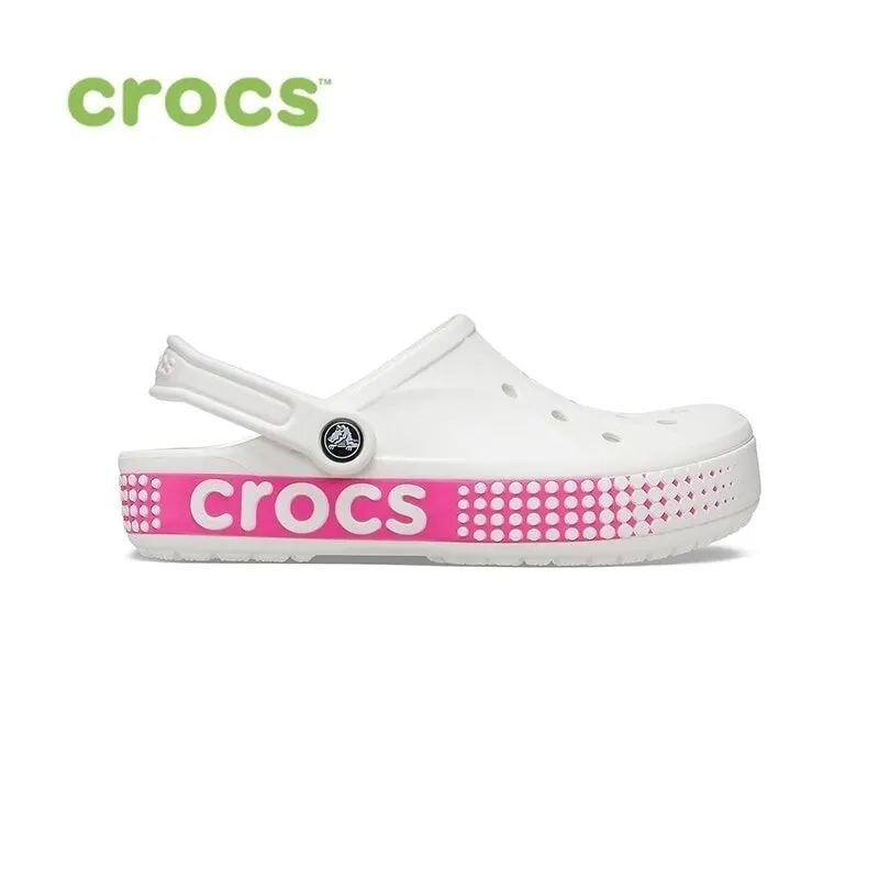 Crocs bayaband Logo Motion clog unisex for male female man woman TmallFS shoes rubber slippers new arrival 2021 clogs crocs 2020 | Спорт и