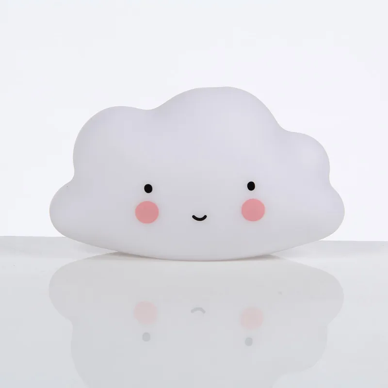 Cloud Мягкие милые забавные мультяшные Резиновые Игрушки для ванны в ванной, спрей для воды, дождя, 3 года, для детей, девочек, мальчиков, подарок для малышей - Цвет: Cloud