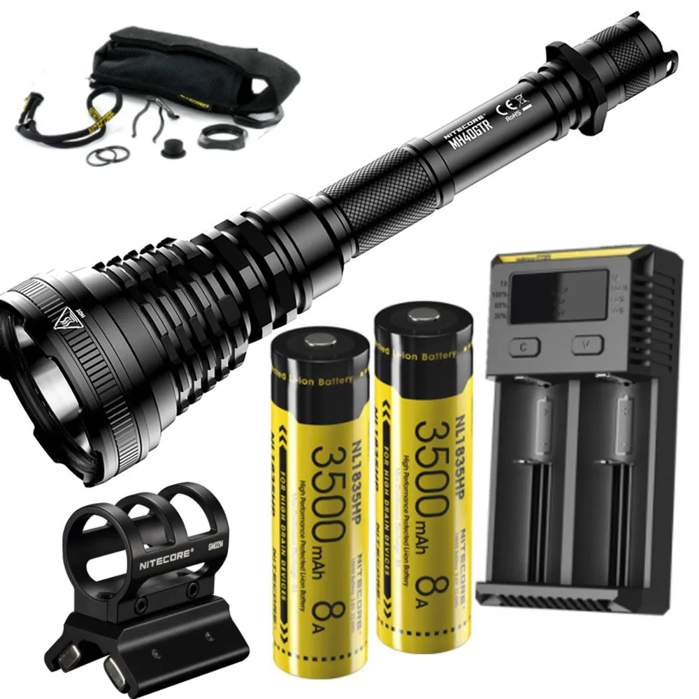 NITECORE MH40GTR охотничий фонарь CREE XP L HI V3 светодиодный макс. 1200 люмен длинный бросок 1004