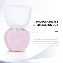 Стерилизационные поддоны для силиконовых щеток, фотокатализатор, коробка для стерилизации для AZDENT, u-образная электрическая зубная щетка