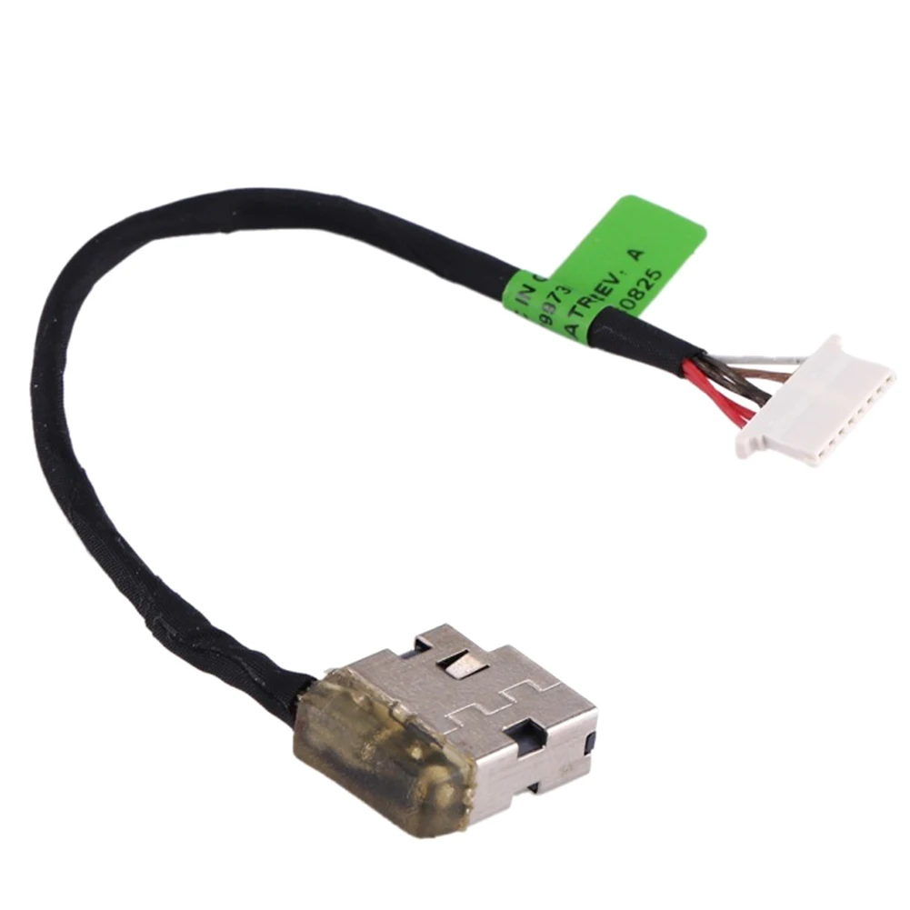 DC Power Jack Replacement Accessories Charging Port Plug Laptop Connector With Cable Socket Durable Notebook For HP Pavilion 15