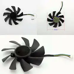 Ventilateur de refroidissement de remplacement pour carte graphique Zotac Gtx1060, 6 go, Mini Gtx 1060, 3 go, Rx480, A6t9, 12v 