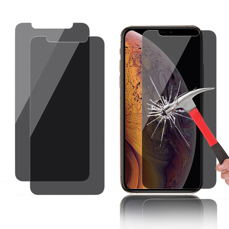 Закаленное стекло для iPhone X XR Xs Max, Защитное стекло для iPhone 11 Pro, Защита экрана для iPhone 7 8 6 6S Plus