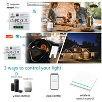Mini WiFi Light Switch Timer Wall panel switch RF 220V Controller Tuya Smart Life APP Control Work With Alexa for Home Appliance - Image 3