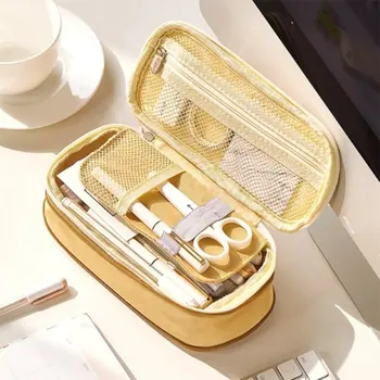 

Simple Primary School Junior High School Student Stationery Bag Pencil Case Girl Large Capacity Pencil Case Pencil Case